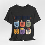 "Pocket Inventory" — Clever Scrub Pocket Nurse T-Shirt