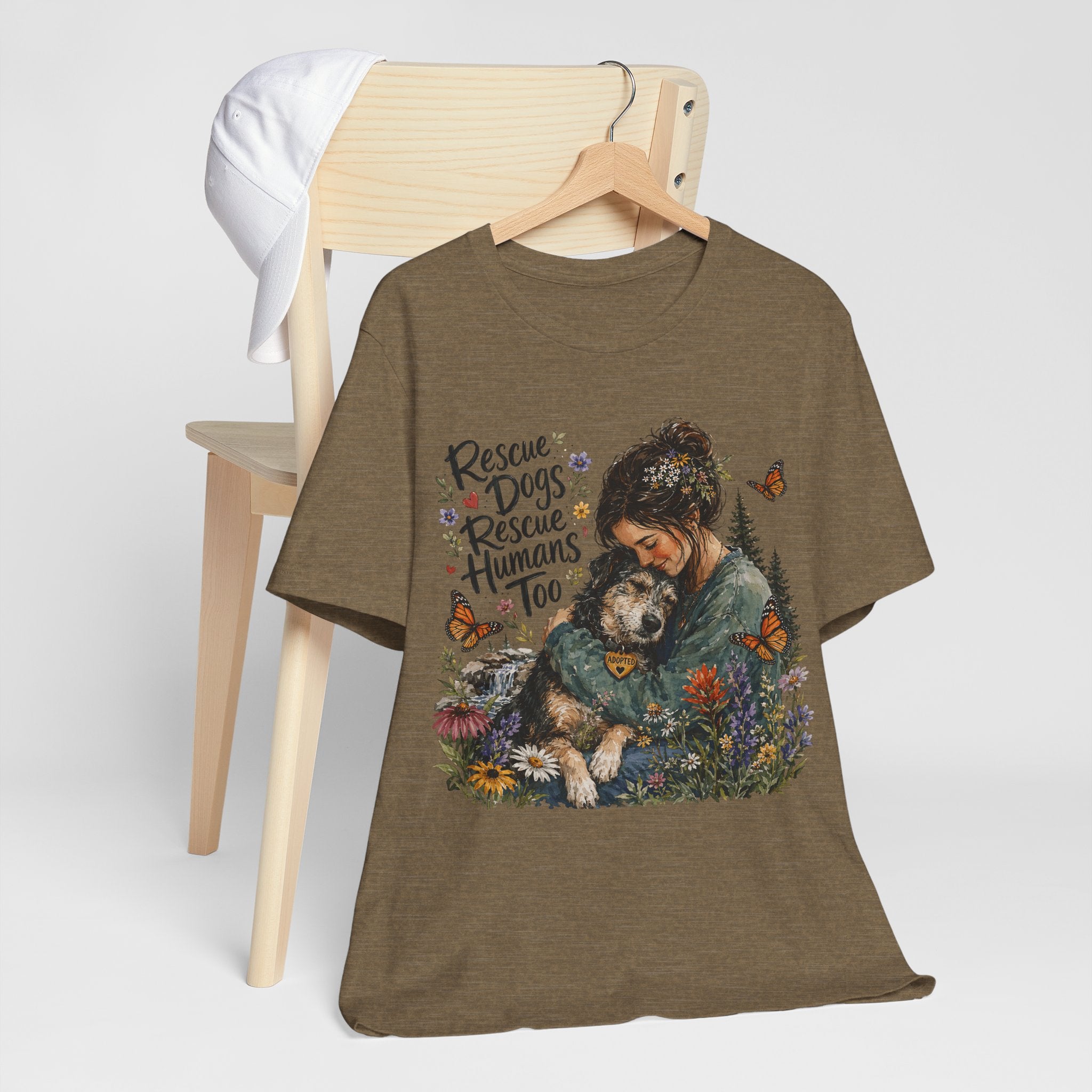 Rescue Dogs Rescue Humans Too T-Shirt