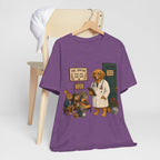 Dog Doctor Tee — Vintage Veterinary Illustration T-Shirt (The Doctor Will See You Now)