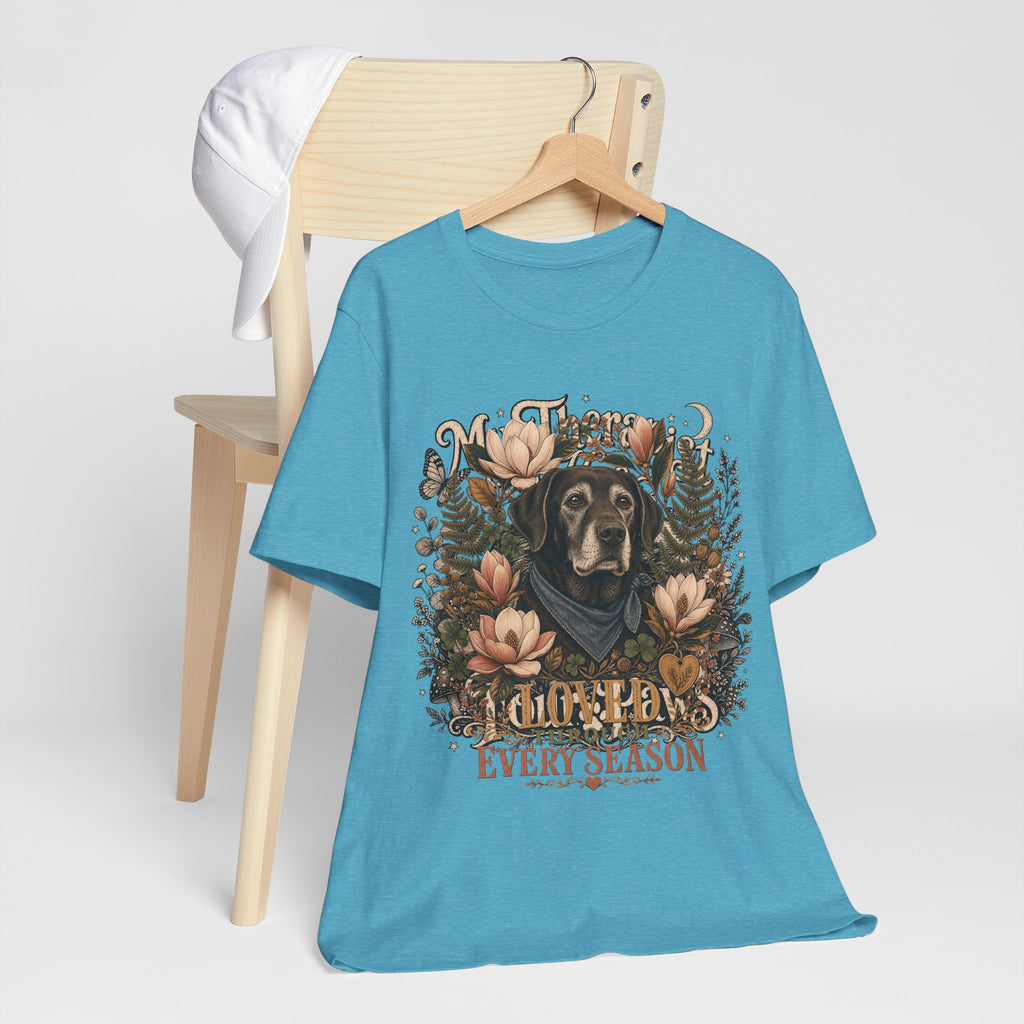"Loved Through Every Season" Senior Dog T-Shirt — Sentimental Graphic Tee