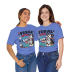 Dog Lover Nurse T-Shirt — "Feral After Shift, Soft for My Dog" Cute Veterinary Nurse Tee