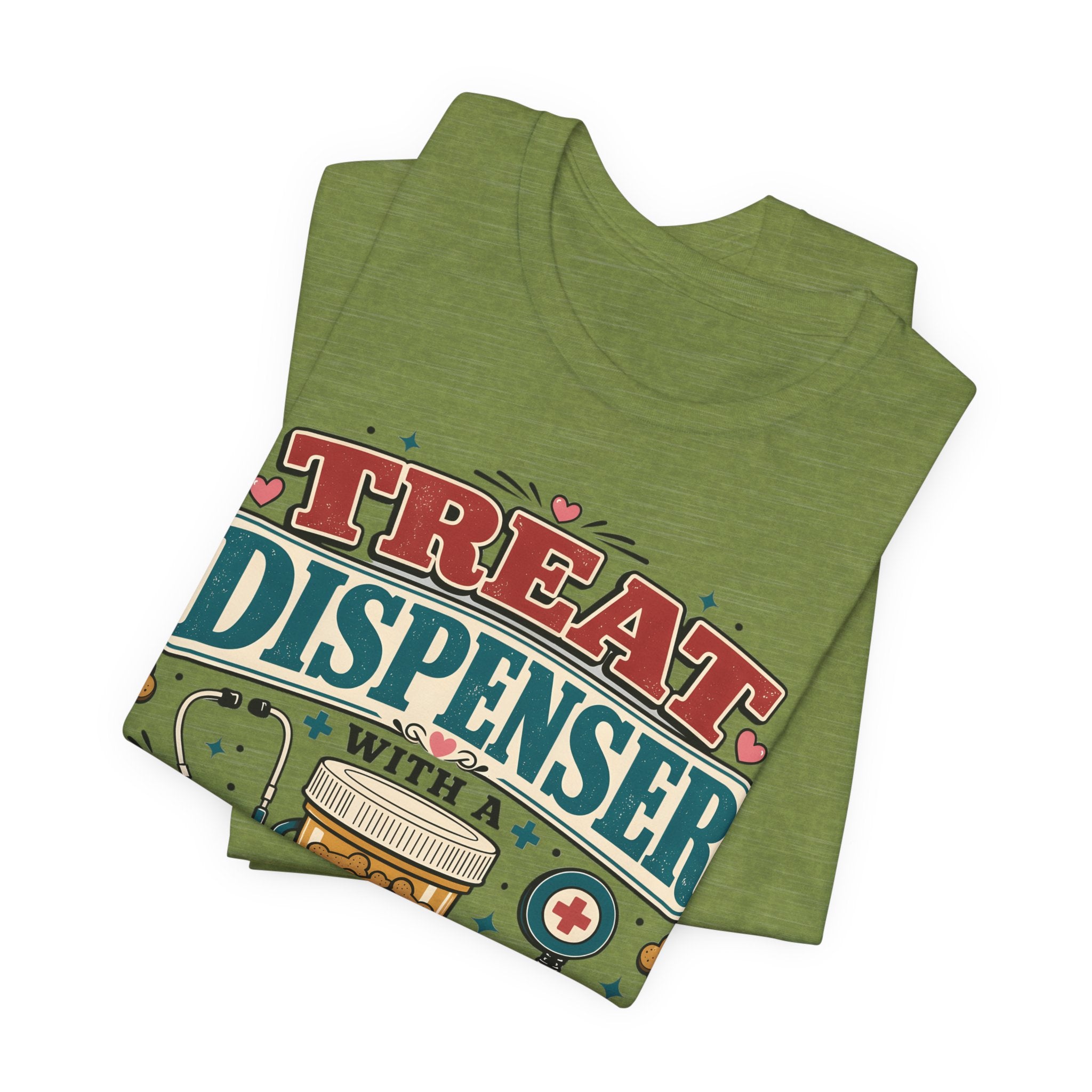 Treat Dispenser Nursing License Tee — Nurse Dog Mom T-Shirt