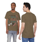 Vital Signs & Tail Wags Tee - Nurse Vet Stethoscope Paw Print T-Shirt