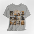 Tiny Paws Huge Personality Puppy Tee — Cute Dog Breed Collage T-Shirt