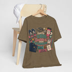 Nurse Life Tee - "Scrubs, Snacks & Determination" Graphic Shirt for Healthcare Workers
