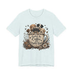 Fueled by Coffee and Puppy Kisses T-Shirt
