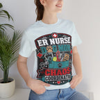 ER Nurse Dog Mom T-Shirt — "Chaos Coordinator" Graphic Tee