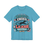 Shift Ended Leash Grabbed Dog Lover Tee