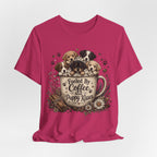 Fueled by Coffee and Puppy Kisses T-Shirt