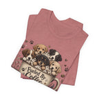 Fueled by Coffee and Puppy Kisses T-Shirt