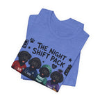 Night Shift Pack Nurses T-Shirt — Cute Team Scrubs Design for Healthcare Workers