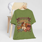 "Spoiled Is A Lifestyle" T-Shirt — Feminine Vintage Dog Mom Graphic Tee