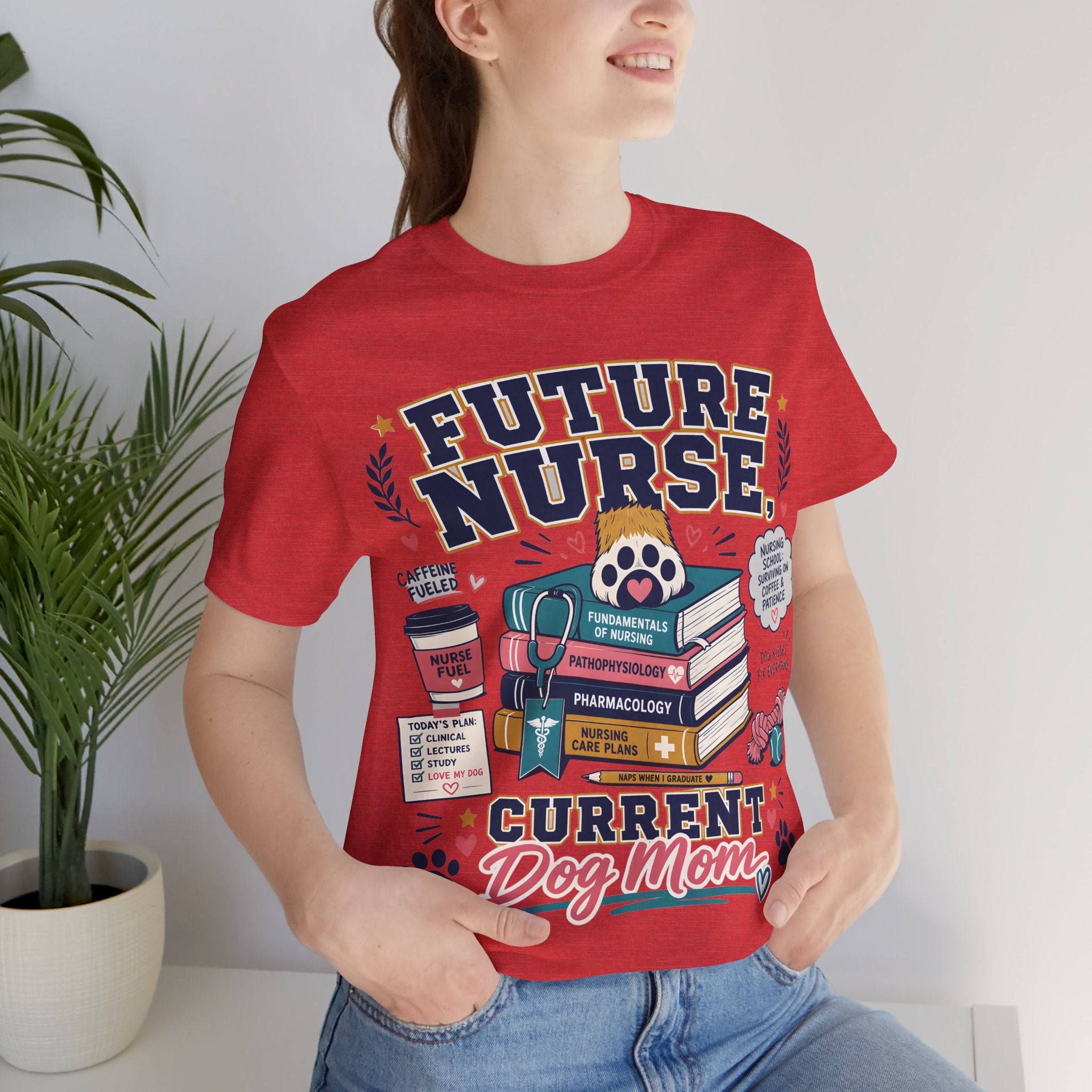 Future Nurse, Current Dog Mom T-Shirt