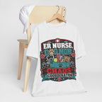 ER Nurse Dog Mom T-Shirt — "Chaos Coordinator" Graphic Tee