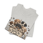 Fueled by Coffee and Puppy Kisses T-Shirt