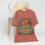 "Forever In My Passenger Seat" Dog Lover T-Shirt — Road Trip Graphic Tee