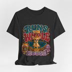 "Runs The Whole House" T-Shirt — Cheeky Retro Chihuahua Graphic Tee