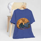 "Sentimental Nurse Dog Lover" T-Shirt — Charming Golden Retriever Graphic Tee