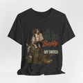 "My Hiking Buddy Has No Off Switch" Dog Lover T-Shirt — Hiking Dog Graphic Tee