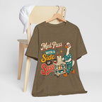 "Med Pass With A Side Of Sass" Nurse T-Shirt — Funny Nurse Graphic Tee