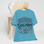 Nurse by Calling Dog Mom by Choice T-Shirt — Veterinary Nurse & Dog Lover Tee