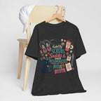 Nurse Life Tee - "Scrubs, Snacks & Determination" Graphic Shirt for Healthcare Workers