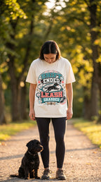Shift Ended Leash Grabbed Dog Lover Tee