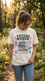 Future Nurse, Current Dog Mom T-Shirt