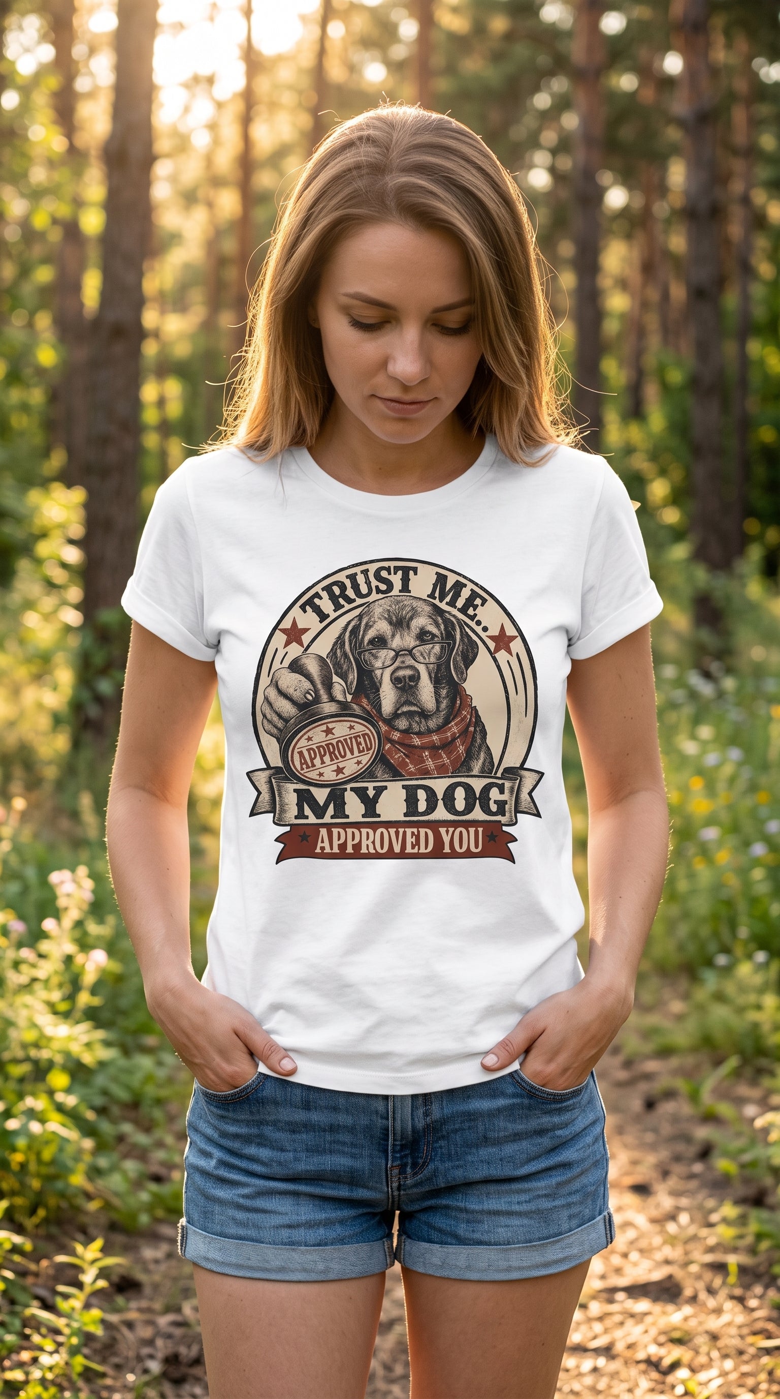 Trust Me My Dog Approved You T-Shirt
