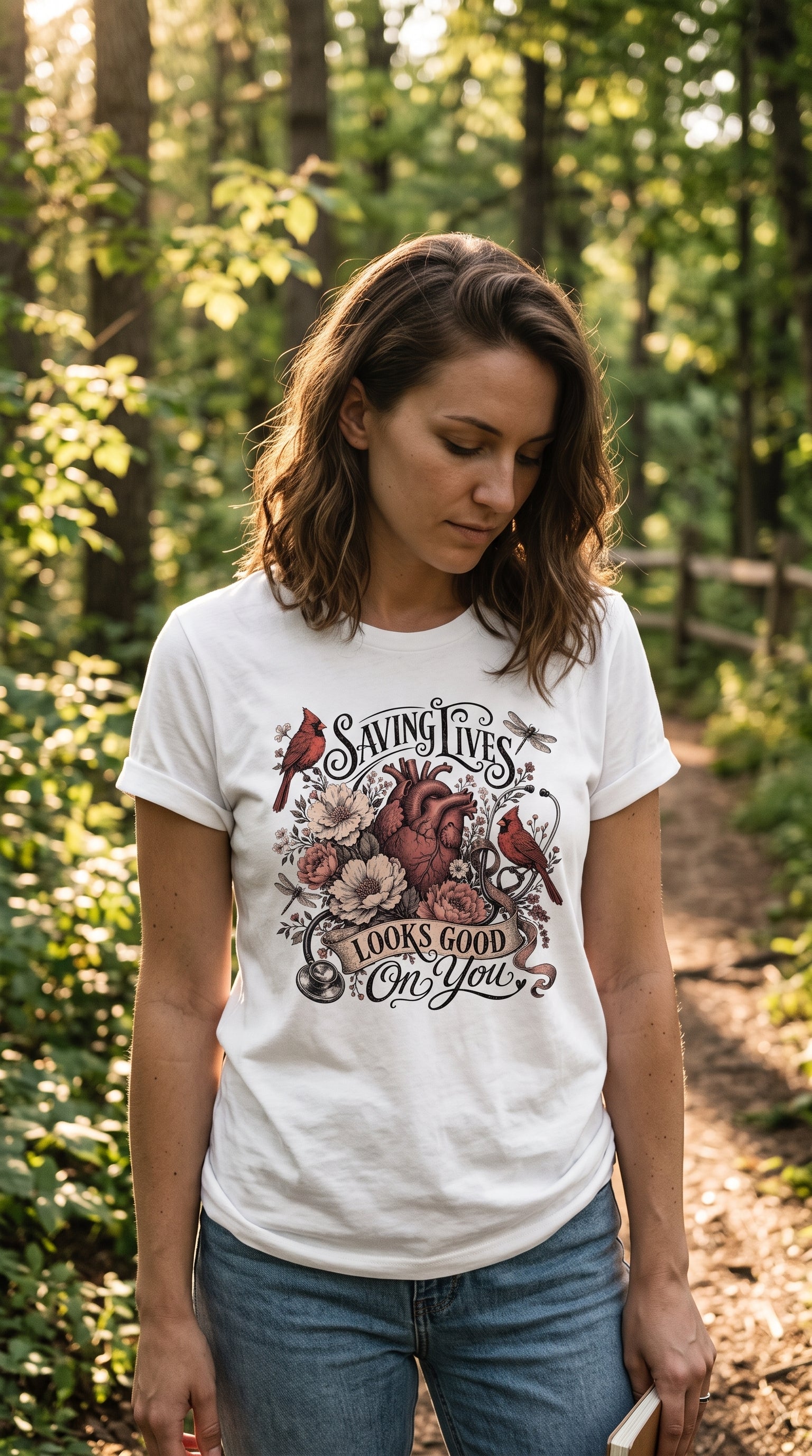 Saving Lives Looks Good On You Tee