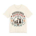 Foster Dogs Healing Hearts T‑Shirt — Rescue Dog Lover Tee