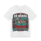 ER Nurse Dog Mom T-Shirt — "Chaos Coordinator" Graphic Tee