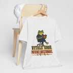 "Vitals Good, Patience Questionable." Nurse T-Shirt — Funny Nurse Graphic Tee