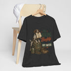 "My Hiking Buddy Has No Off Switch" Dog Lover T-Shirt — Hiking Dog Graphic Tee