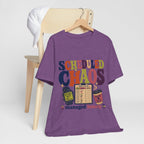 "Scheduled Chaos" Nurse T-Shirt — Funny Nurse Graphic Tee