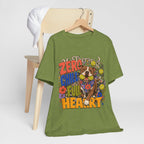 "Zero Chill, Full Heart" Pit Bull T-Shirt — Bold Pittie Mom Graphic Tee