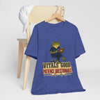 "Vitals Good, Patience Questionable." Nurse T-Shirt — Funny Nurse Graphic Tee