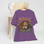 "Outside Is Our Love Language" Beagle T-Shirt — Retro Dog Lover Graphic Tee