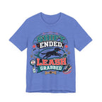 Shift Ended Leash Grabbed Dog Lover Tee