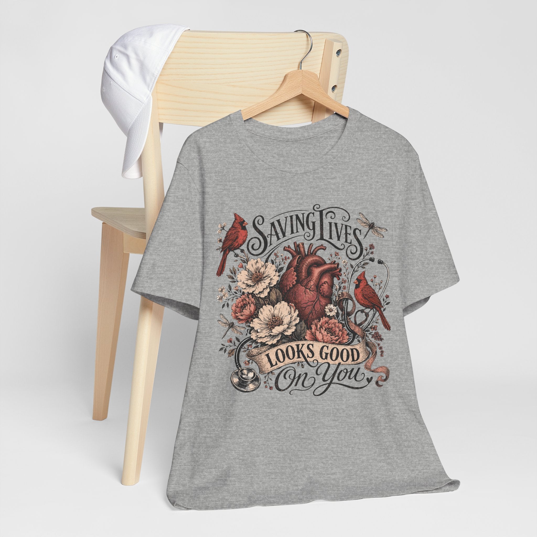 Saving Lives Looks Good On You Tee
