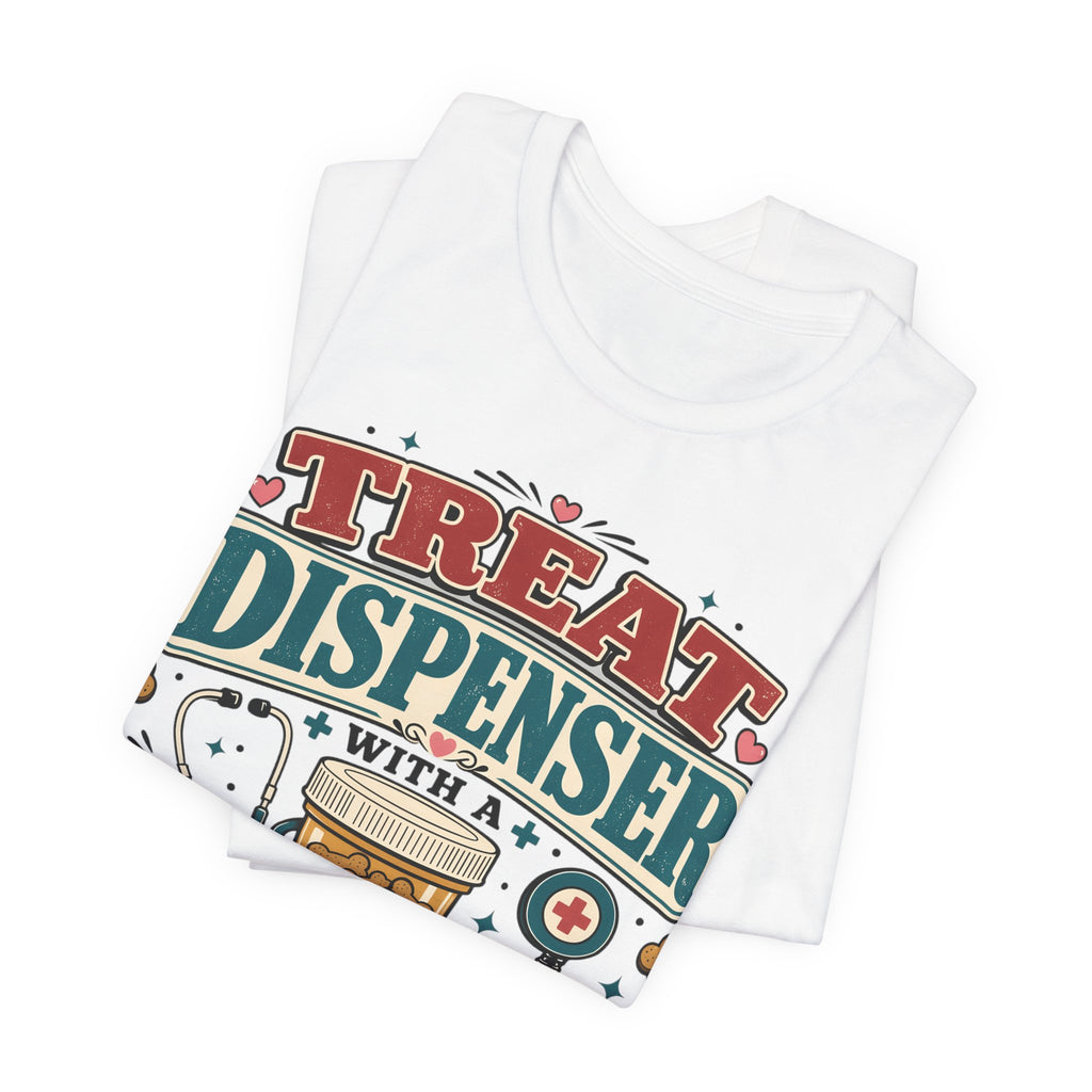 Treat Dispenser Nursing License Tee — Nurse Dog Mom T-Shirt