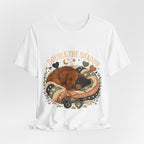 "Double the Shadow" — Cozy Multi Dog Mom T-Shirt
