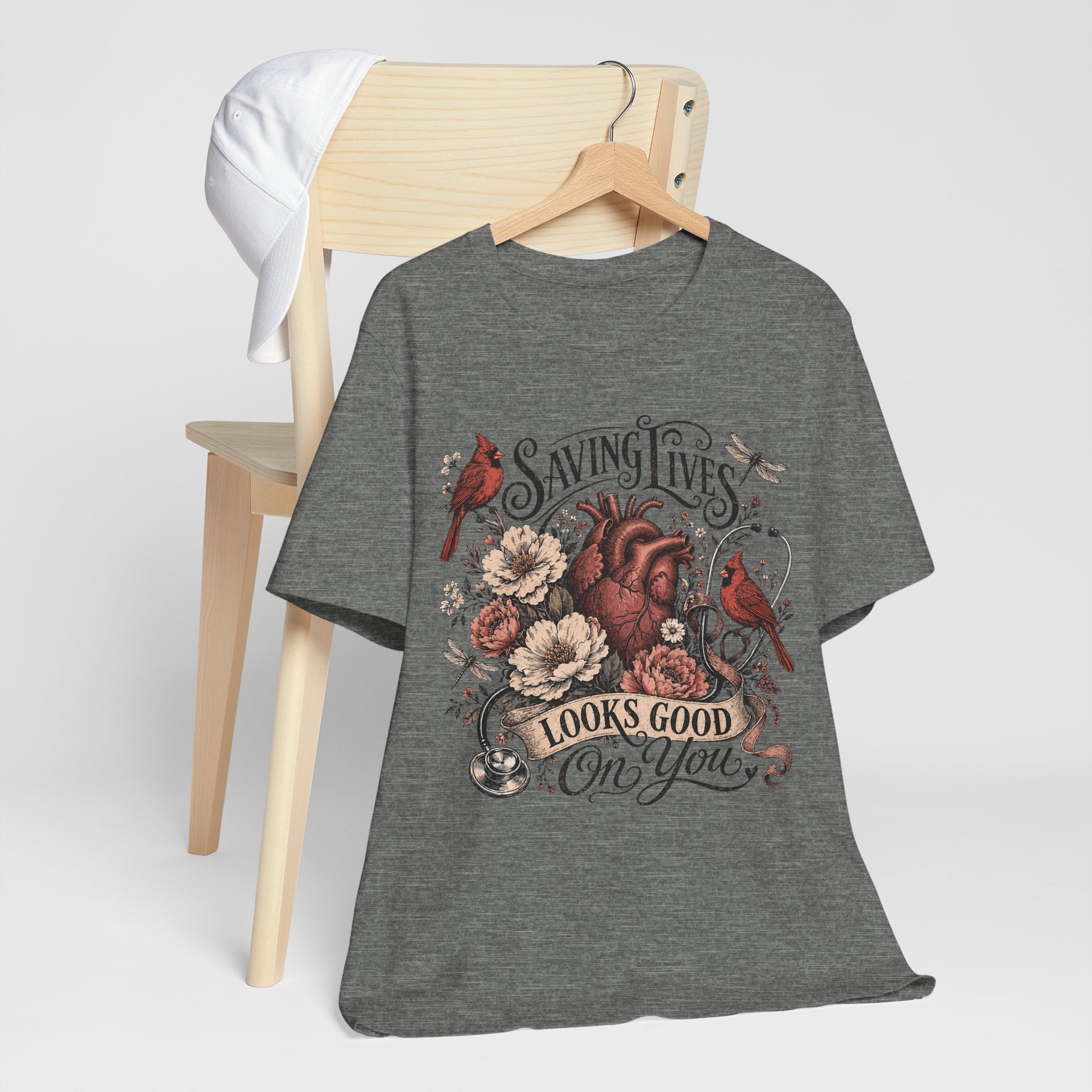 Saving Lives Looks Good On You Tee