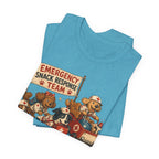 Emergency Snack Response Team T‑Shirt — Cute Rescue Dogs Graphic Tee