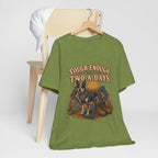 "Tough Enough For Two-A-Days" T-Shirt — Australian Cattle Dog Graphic Tee