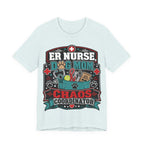 ER Nurse Dog Mom T-Shirt — "Chaos Coordinator" Graphic Tee