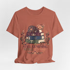 "Still Learning. Still Caring." — Bookish Nurse T-Shirt