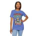 Treat Dispenser Nursing License Tee — Nurse Dog Mom T-Shirt