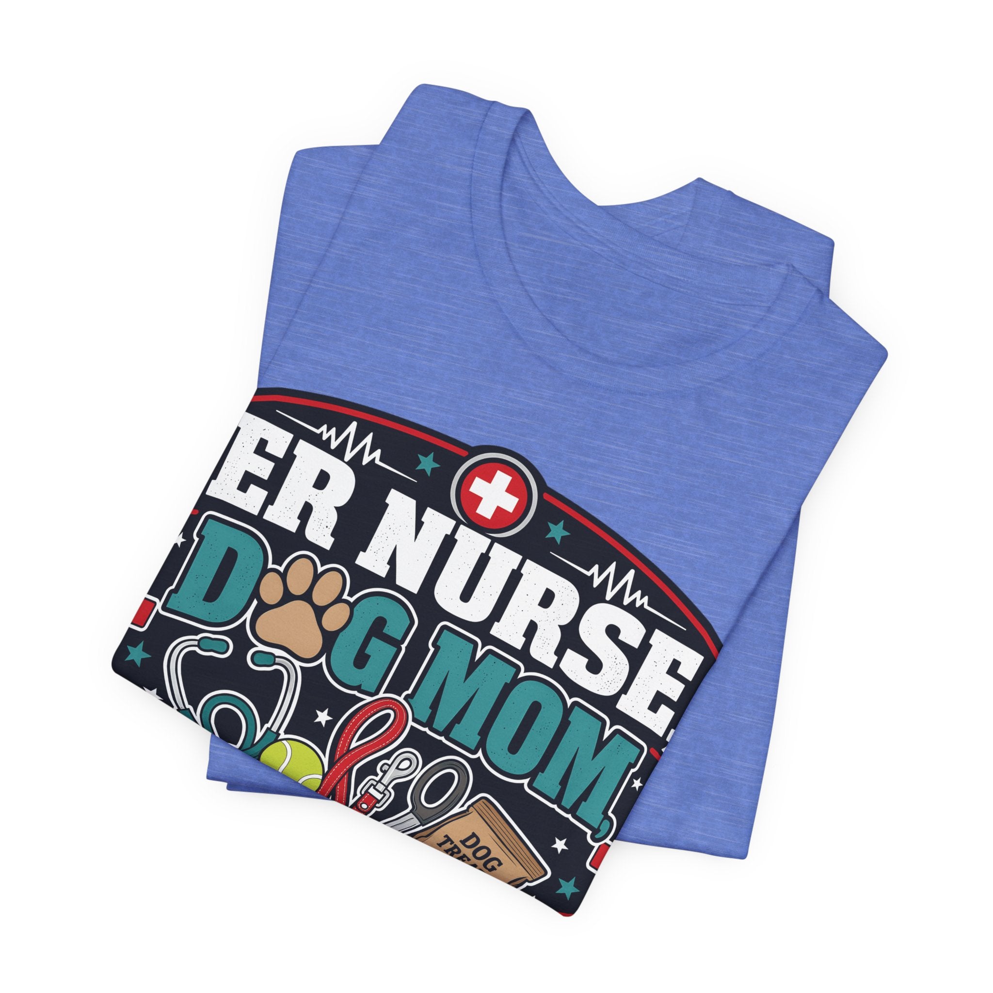 ER Nurse Dog Mom T-Shirt — "Chaos Coordinator" Graphic Tee