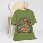 "Forever In My Passenger Seat" Dog Lover T-Shirt — Road Trip Graphic Tee